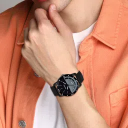 provogue Mesh Strap Multicolor Dial Quartz Analog Watch- For Men PRVG136 image 3