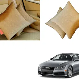 Beige Polyester Car Pillow Cushion for Audi-picture-25