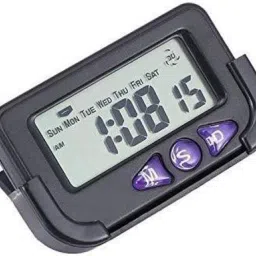 Digital Black Clock-21