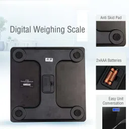 Maxpro WC134 Flora Digital Weighing Scale with thick tempered glass, LCD Panel Weighing Scale image 5