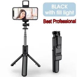 Worricow Tripod Mobile Stand+Bluetooth Selfie Shutter Remote MultiUse Selfie Stick holder Monopod Kit-20