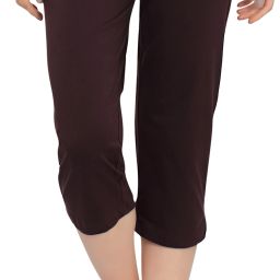 Women Brown Capri-image-63