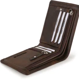 Men & Women Trendy, Travel, Evening/Party, Casual, Formal, Ethnic Brown Artificial Leather Wallet-image-53