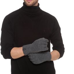 Solid Winter Men Gloves-image-19