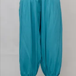 Solid Rayon Women Harem Pants-image-8