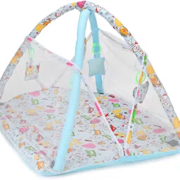 Perry Baby Play Gym Bedding / Mattress Set with Mosquito Net-image-41