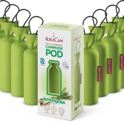 Camphor Lemongrass Pod Air Freshener, Long Lasting Original Freshener for Room Potpourri-image-12