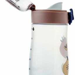 Baby Spout Cup Sipper 350ml Brown Color for Babies Infant/Toddler-image-48