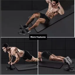 vichaxan Suction Cups Sit Up Assistant Fixed Foot Abdominal Muscle Trainer Sit-up Bar image 2