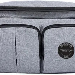 Stroller Organizer Travel Bag-Grey Diaper Bag-53