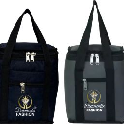 Trendy All Age Combo 2 Hiquality lunch bag, tiffin bag LB07 School Office Picnic Waterproof Lunch Bag-16