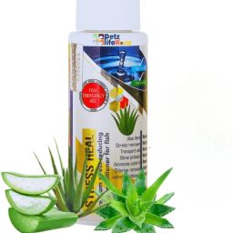 Stress Heal-120ml Aquarium Water Conditioner to Remove Chlorine, Ammonia Aquarium Tool-image-23