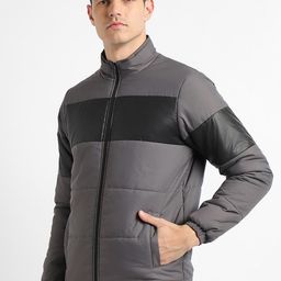 Dennis Lingo Colourblocked Padded Jacket-image-13