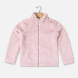 Allen Solly Junior Girls Geometric Tailored Jacket with Patchwork-picture-4