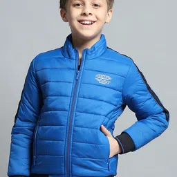 Monte Carlo Boys Mock Collar Solid Casual Lightweight Padded Jacket-picture-13