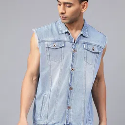 Code 61 Sleeveless Denim Jacket-image-60