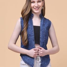 classi kaari Solid Women Waistcoat-picture-25