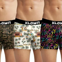 Pack of 3 Printed Men Trunk-image-2