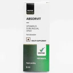 VESTIGE PRIME Absorvit Vitamin D Sublingual Spray 9ML PACK OF 1 UNFALVAR Drink-image-42