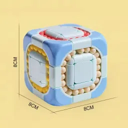 countrylink Best Rotating Magic Fidget Cube Decompression Toy Educational Stress Relieve Toy image 4