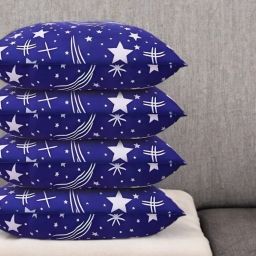 LUXURY Polyester Fibre Solid Sleeping Pillow Pack of 4-image-54