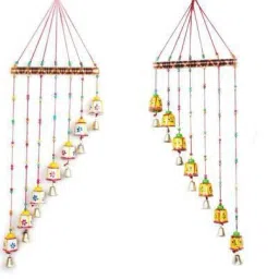Art Paper Windchime (36 inch, Multicolor) Plastic Windchime-4