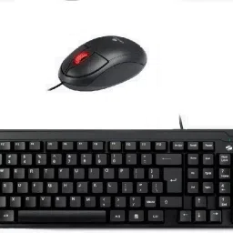 ZEBRONICS Zeb K35 and Zeb Rise Keyboard & Mouse Combo Wired USB Standard Desktop Keyboard Compatible with Desktop, Laptop, Mac Easy to Use,Plug and Play,Quick, Comfy Durable body-23