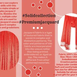 chandwasia Self Design Viscose Men Red Fancy Scarf, Scarf, Stole image 5
