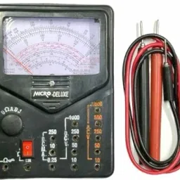 Multi Tester VOM (volt-ohm-milliammeter) Electronic Measuring Instrument for Voltage Current Resistance Microammeter with a Moving Pointer for Readings Multitester Analog Multimeter-21