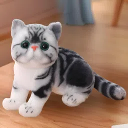 Cat Stuffed Animal Soft Toy for Kids Boys & Girls - 20 cm-image-54