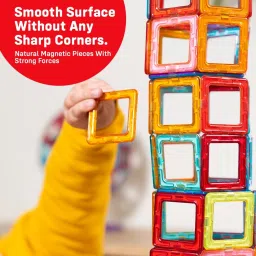 24 Pcs. Magnetic Blocks for Kids Magnetic Tiles Building Constructing-11