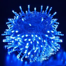 72 LEDs 20 m Blue Steady String Rice Lights-22