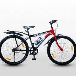 MODERN Topgun 26T Road Bicycle with Inbuilt Carrier (Single Speed, Black, Rigid) 26 T (inch) Road Cycle-18