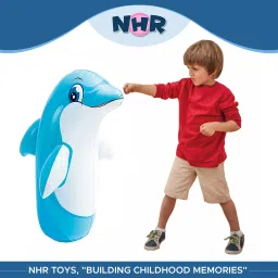 Hit Me Inflated Water Filled Base Toy for Kids Inflatable HitMe Toys-12