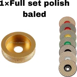 Garenait marbal 20mm weel cuting and polish full set (1×6 full set) Lever Tool-27