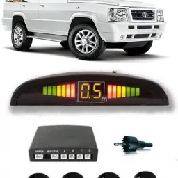 JJB544 Black Car Reverse Parking Sensor with LED Display 4 Sensor A544 Parking Sensor-image-1