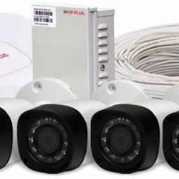 CP PLUS 4 CHANNAL HD DVR 1080p,Bullet Camera 2.4MP 4Pcs Security Camera-image-62