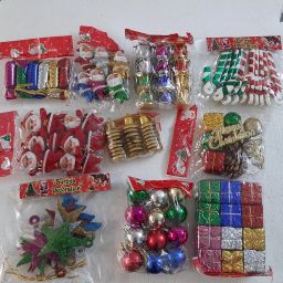 Christmas Tree Decoration combo set Hanging Ornaments Pack of 110-image-23