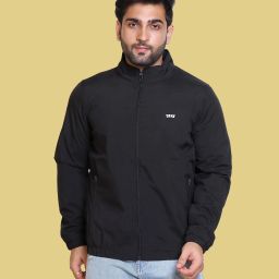 HouseOfCommon Men's Solid Windcheater Solid Men Wind Cheater-image-26