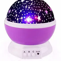 Rotating LED Star Moon Night Lamp Night Lamp-picture-12