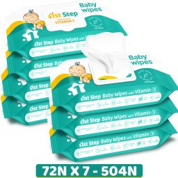 Baby Wet Wipes With Lid Enriched With Aloe-Vera And Jojoba Oil((Pack of 7)-image-28