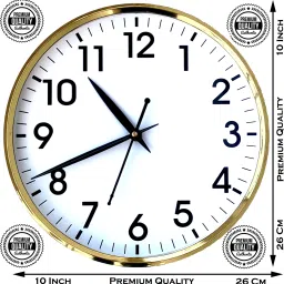 tejaswini Analog 26 cm X 26 cm Wall Clock image 4