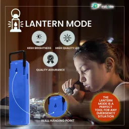 firstlike 60 High-Bright LED Light with Android Charging Support Emergency Stand 8 hrs Flood Lamp Emergency Light image 5