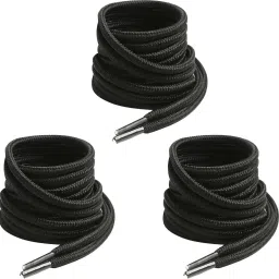 house of common Round Shoe Lace Black 120CM Shoe Lace-image-99
