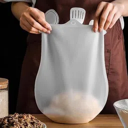 sarkar Silicon Atta Kneading Dough Maker Bag – Reusable Silicone Kneading Bag Silicone Vertical Dough Maker-picture-22