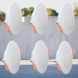 Maxa 10-Watts Round Led Panel Conceal Down Pack of 10 Recessed Ceiling Lamp-18