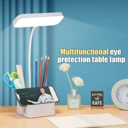 Desk lamp study lamp for Students with Pen Holder and USB Charging Study Lamp-8