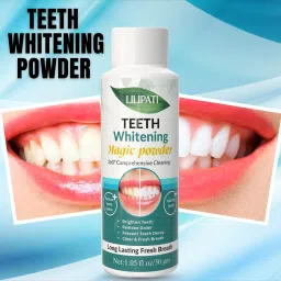 White Activated Magic Powder Teeth Whitening Powder with Clove Teeth Wipe Teeth Whitening Kit-21