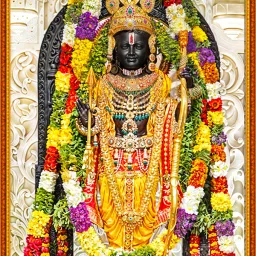 Ram Mandir Ayodhya Ram Lalla Poster Paper Print-image-37