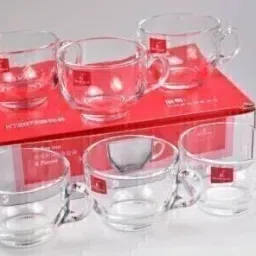 Pack of 6 Glass green tea and coffee-20